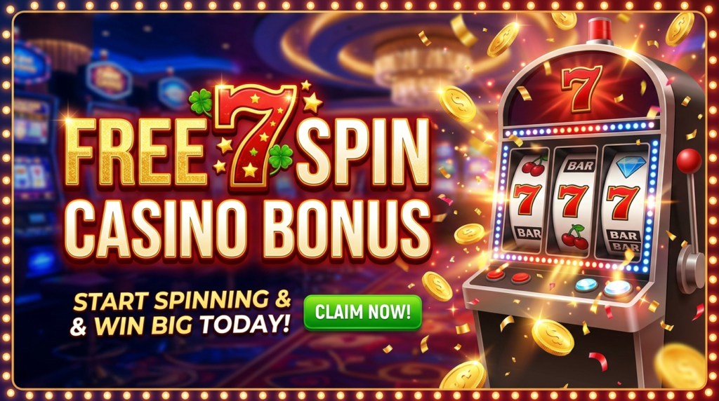 Claim Your Free 7SPIN Casino Bonus: A Complete Guide